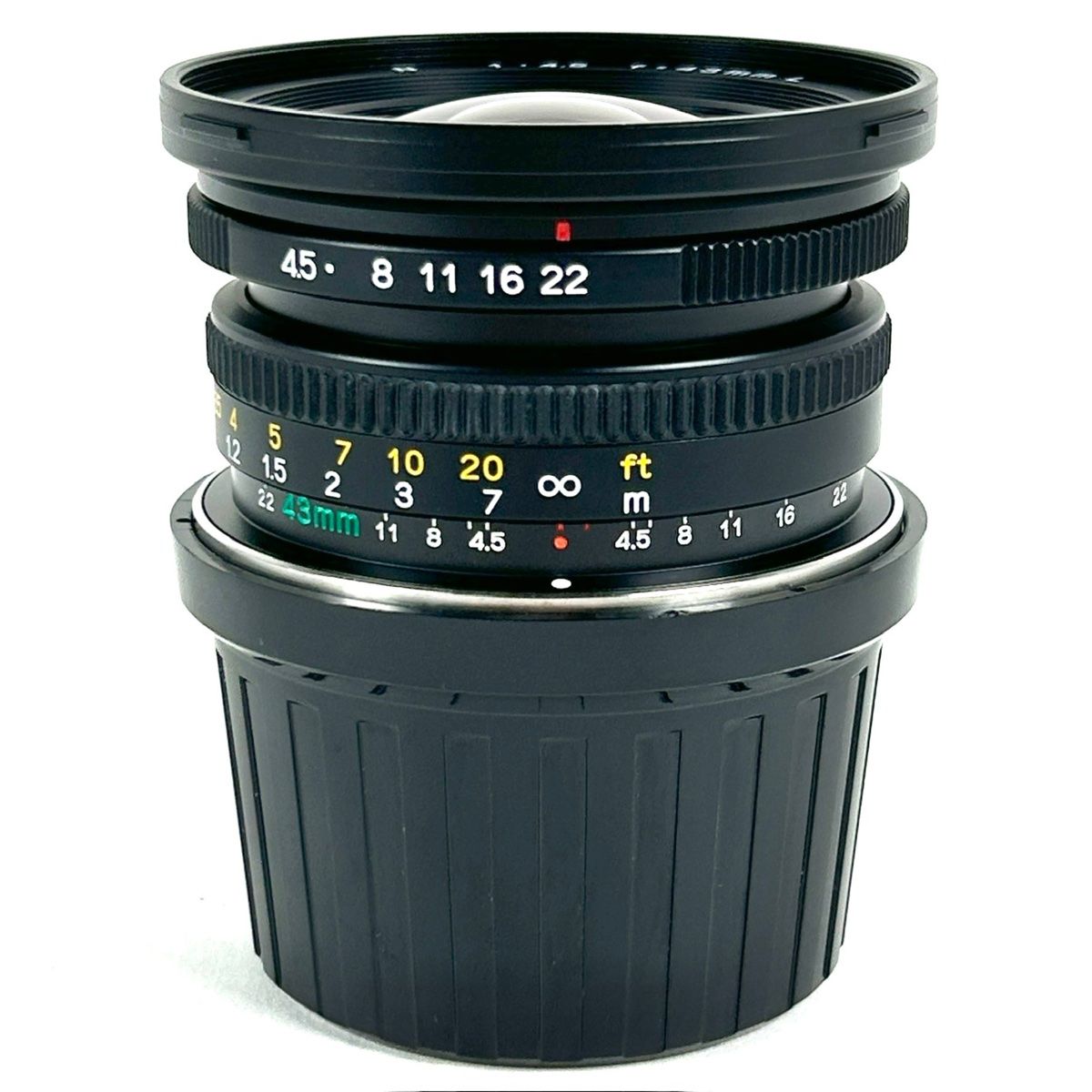 マミヤ Mamiya N 43mm F4.5 L 7 7II用 中判カメラ用レンズ 【中古