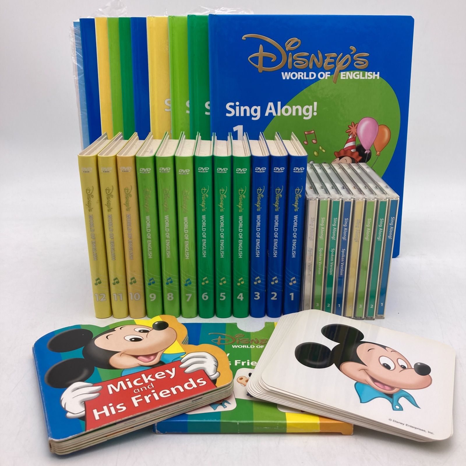 DWE シングアロング DVD 旧子役 ディズニー英語システム DWE ディズニー英語システム シングアロング DVD 12枚 旧子役 箱付き