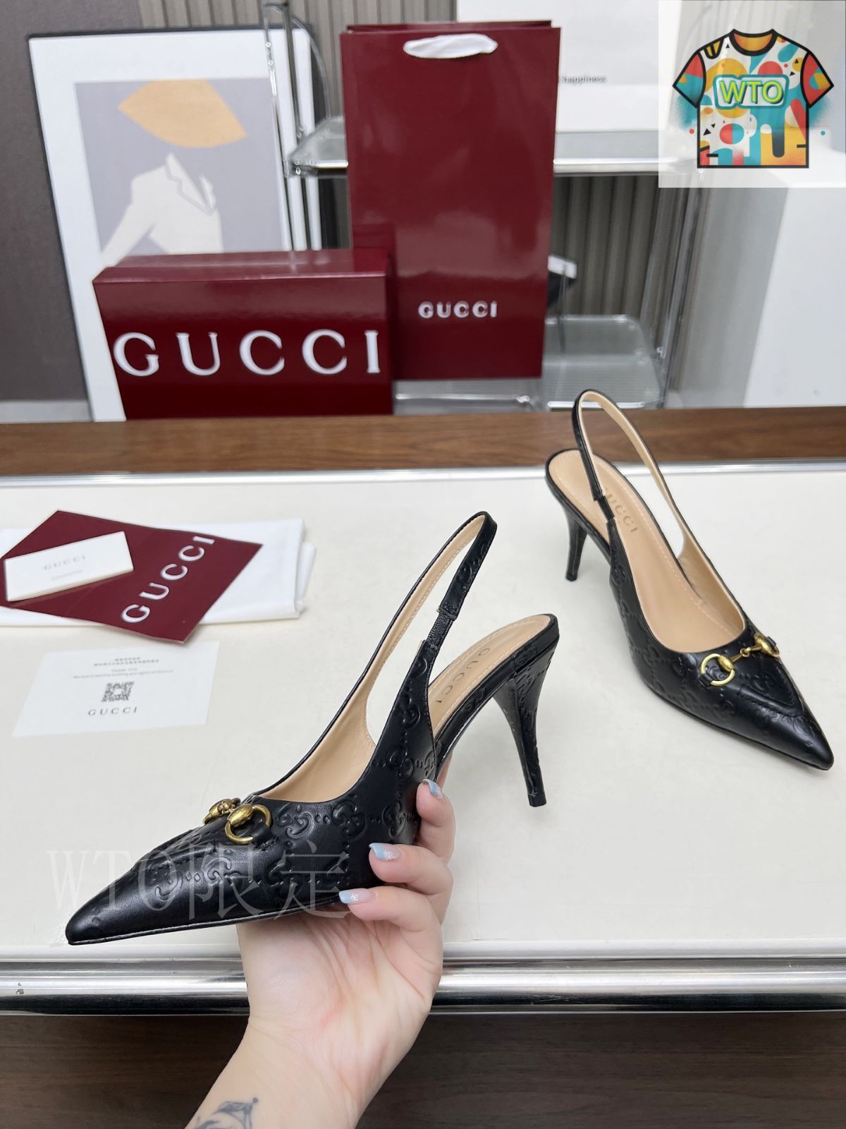 極美品❣️GUCCI モノグラム ハイヒール 38C 24.5㎝ Ladies Gucci Canvas GG Monogram Heels Shoes 38,5C | eBay