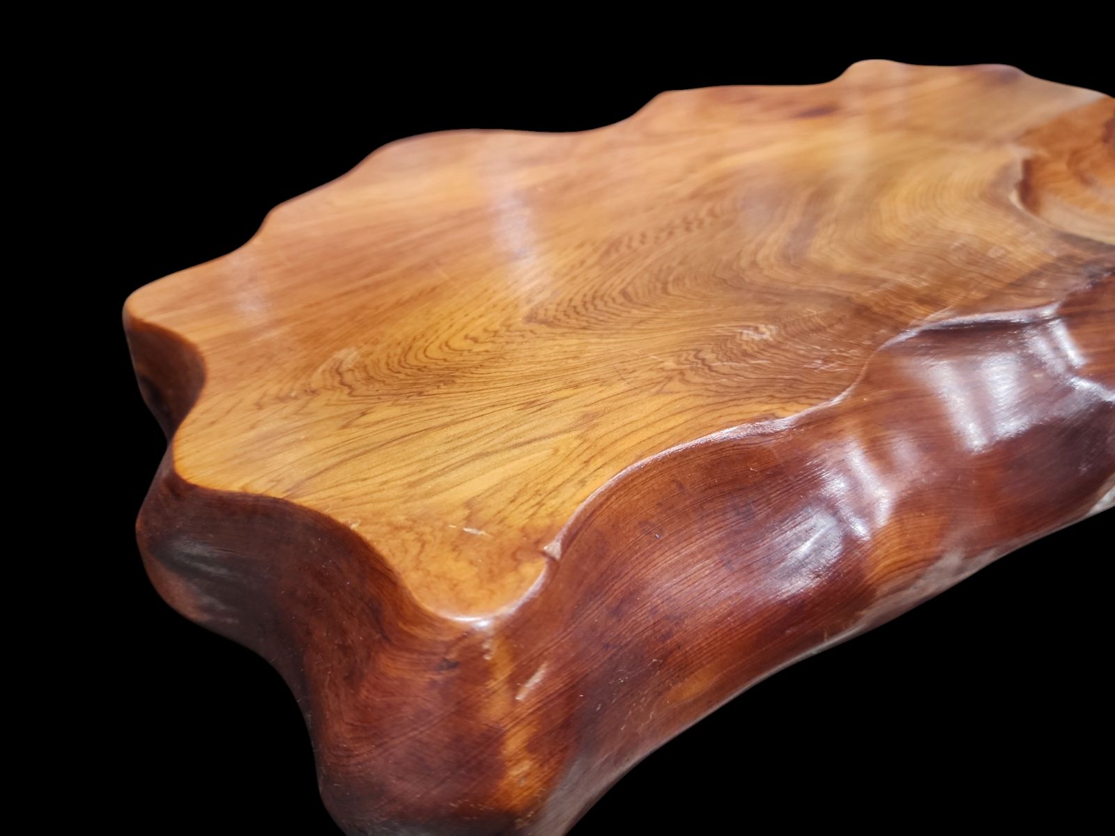 銘木 屋久杉 花台 天然木 飾台 古民家 古民具 レトロ