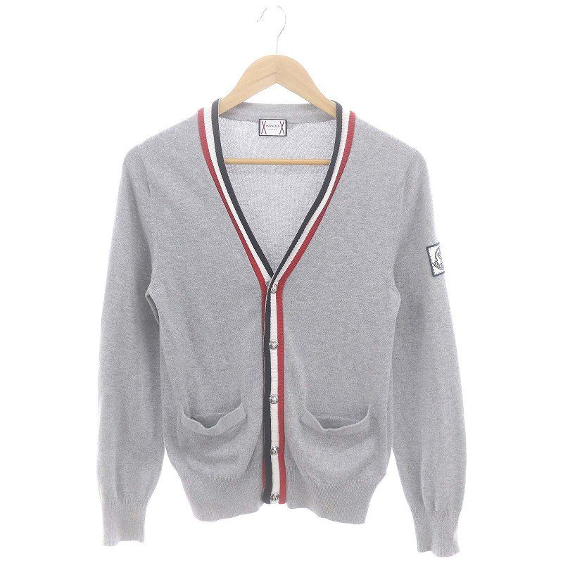 モンクレール　ガムブルー　カーディガン モンクレールガムブルー MONCLER GAMMEBLEU カーディガン