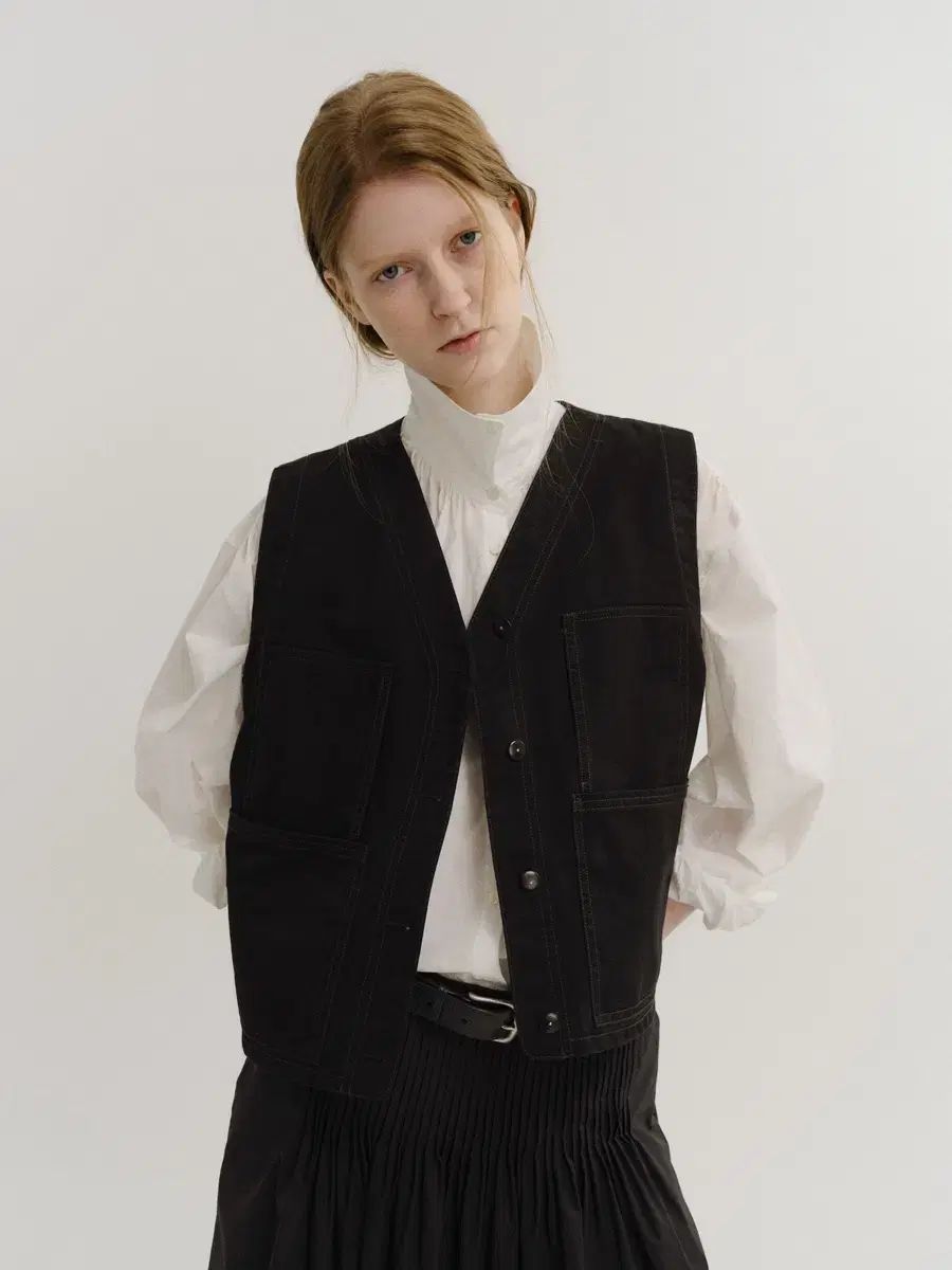 Blour French work vest 送風機 ワーク ベスト