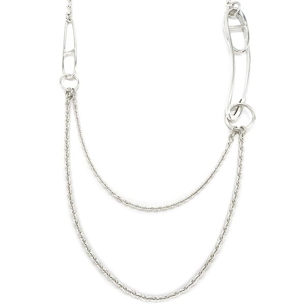 エルメス HERMES ネックレス シェーヌダンクルパンク ロング