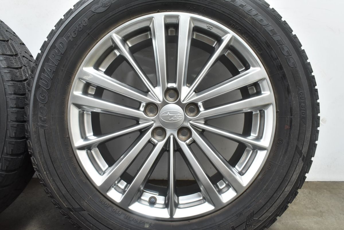 スバル GP XV 純正 17インチ 7J+48 pcd100/5Hタイヤ付き スバル XV GT