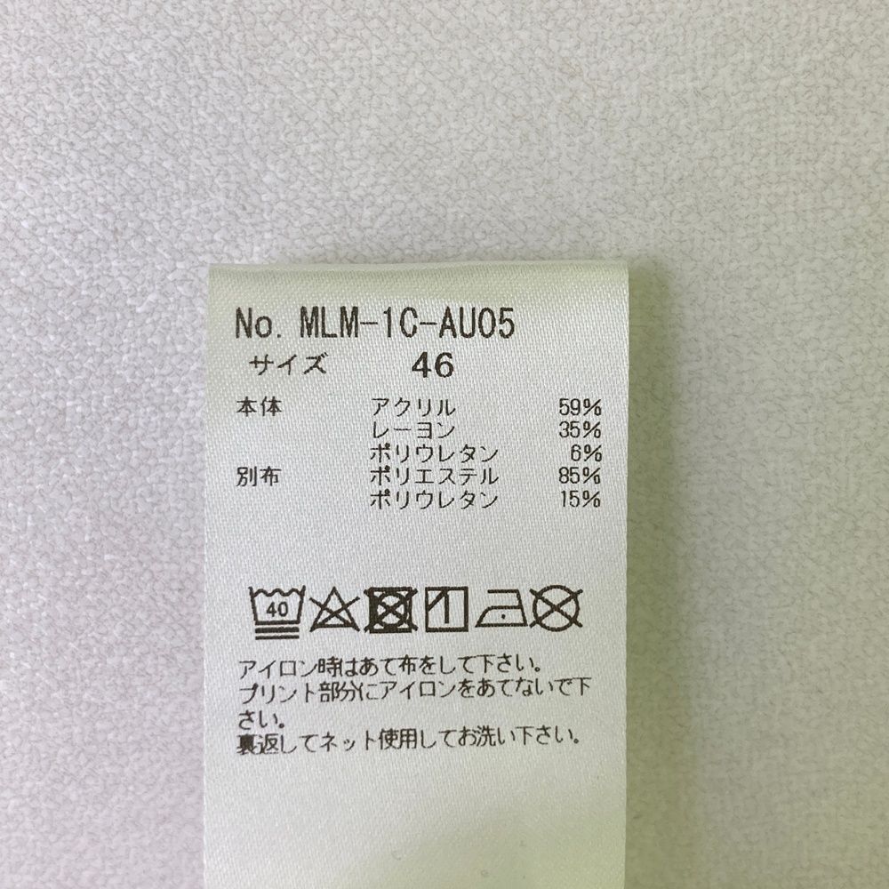 サイズ：46 MARK&LONA マークアンドロナ 起毛 タートルネック