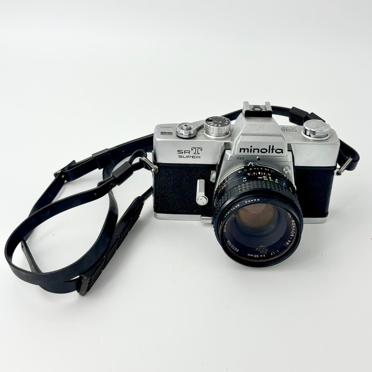 Minolta SRT101 レンズ付 MINOLTA SRT101 レンズ バック 付き フィルムカメラ 【公式通販】