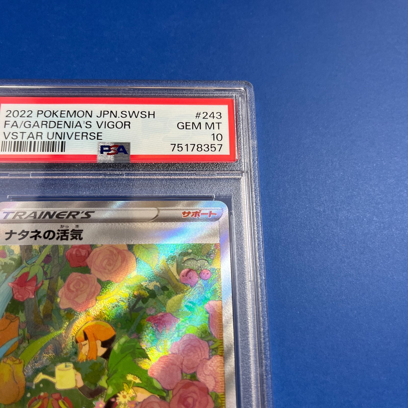 PSA10 ナタネの活気SAR Vスターユニバース S12a-243/172 ワン