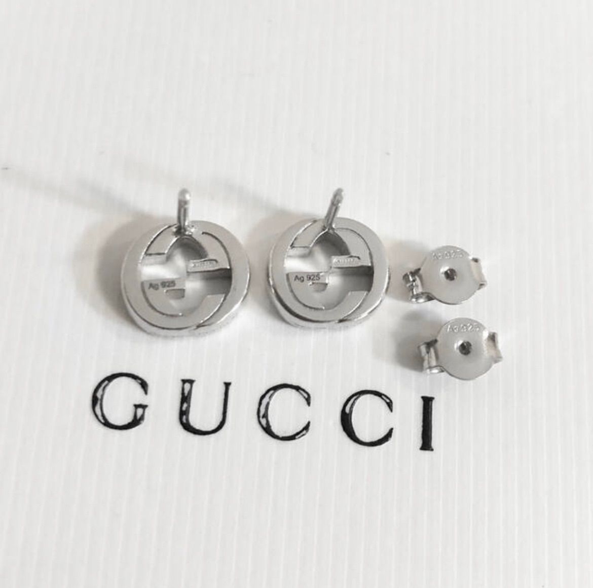 サイズ Gucci GG オープン SV925 ロゴ 4 ☆の通販 by マリクルーズ