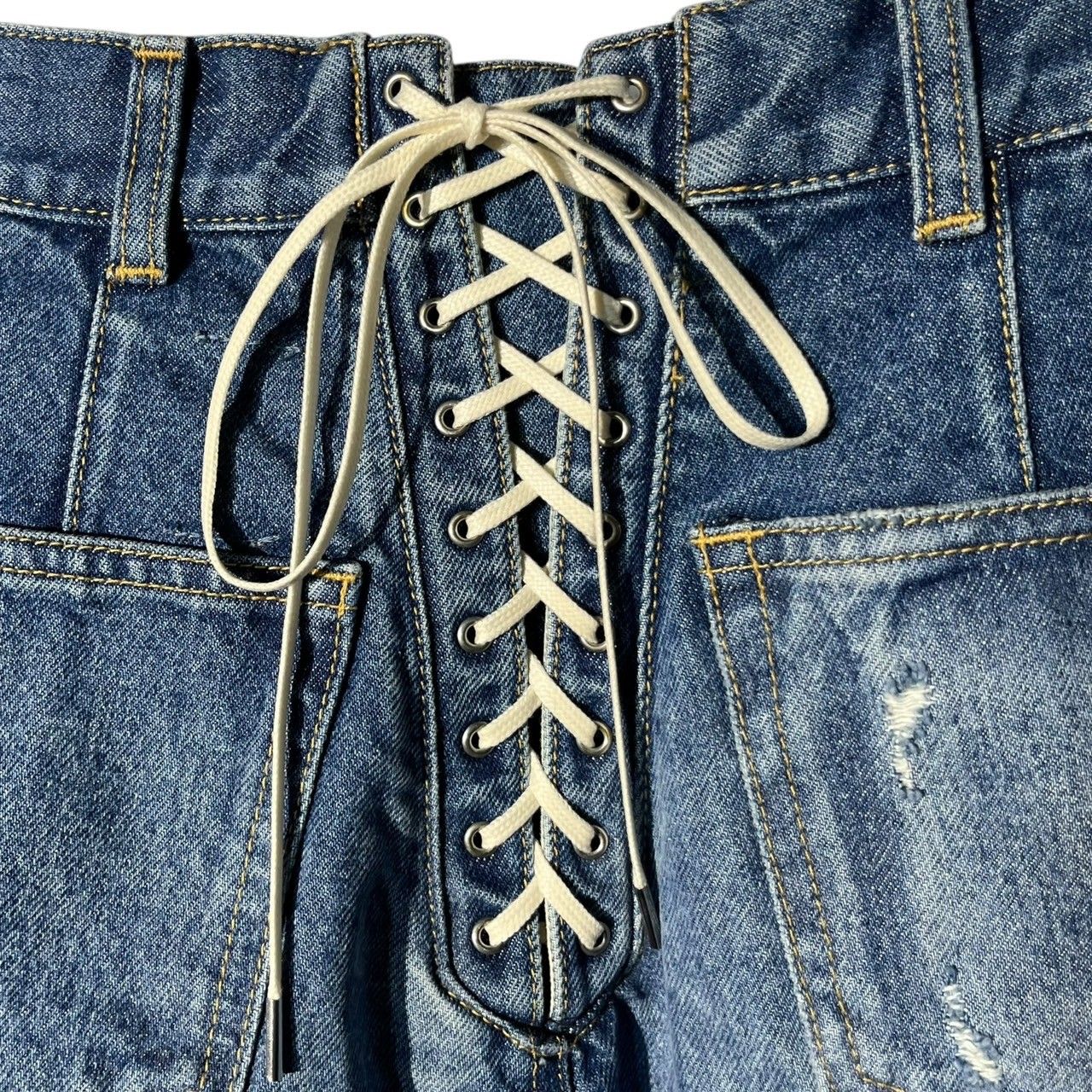 Fetico デニムパンツ FETICO(フェティコ)のBACK SLIT JEANS(デニム)の通販｜PALETTE