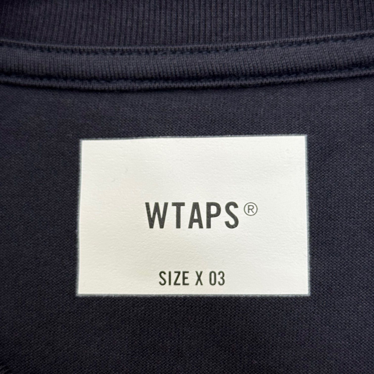 未使用品 WTAPS 24AW ACADEMY / SS / COTTON アカデミープリントT 