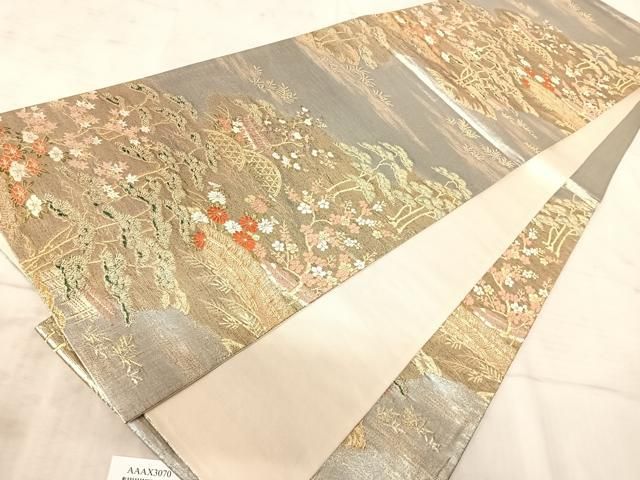 ⭐︎貴重⭐︎本紫檀⭐︎色紙掛け⭐︎ 烏丸光廣卿 和歌懐紙 「海眺望」 軸装 大倉好斎極箱 | 古美術ささき