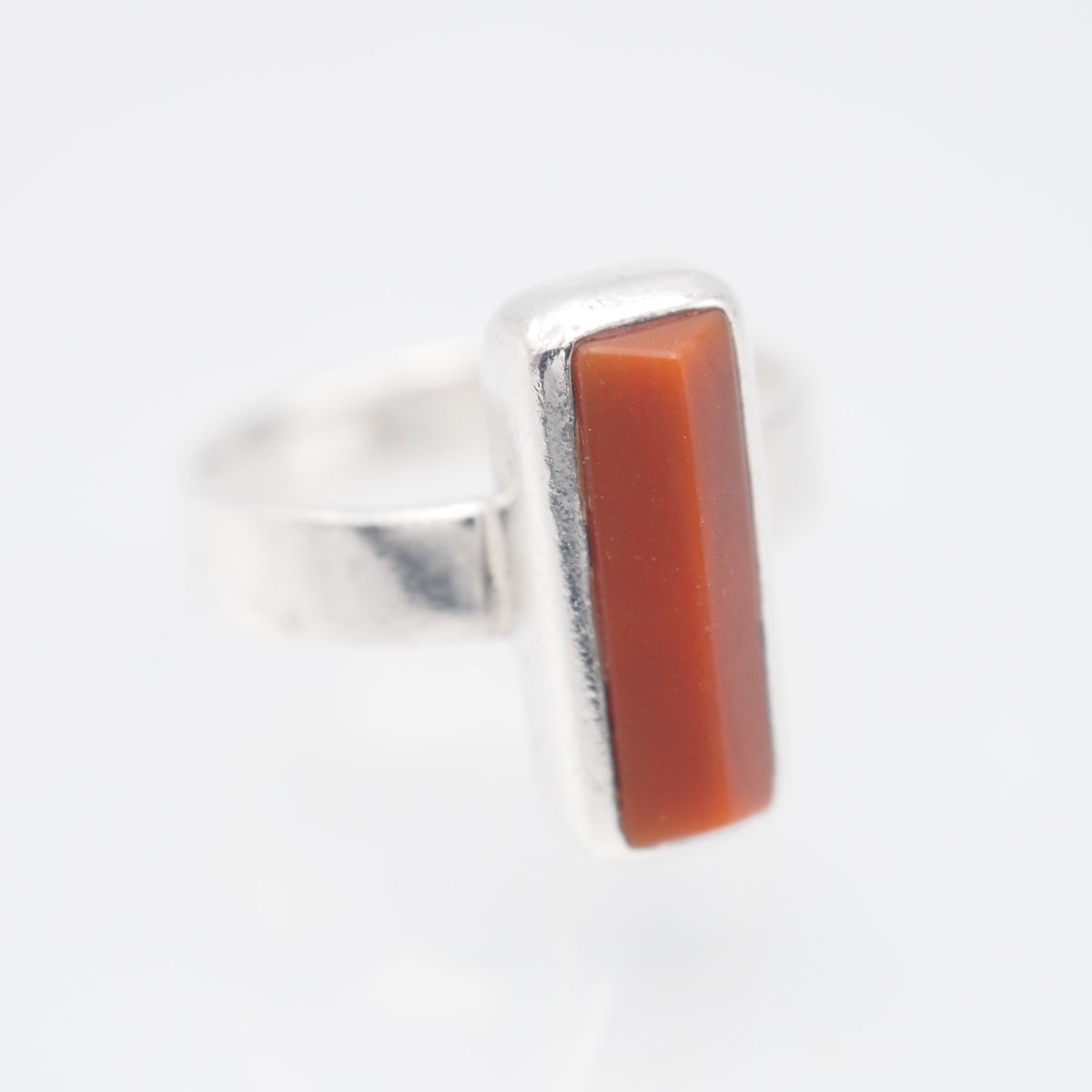 珊瑚とパールのリング Blood Coral K18血赤珊瑚リング (NO.48044) – JEX宝石ギャラリー