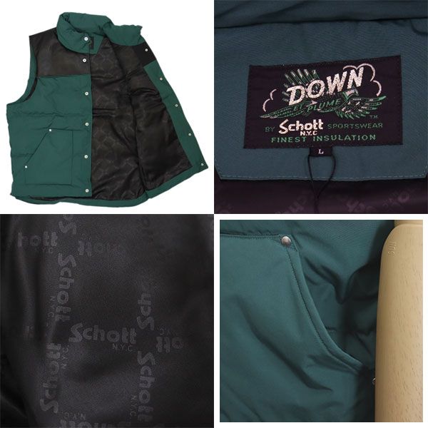 70's Schott プルオーバーダウンベスト - used&vintage box Hi-smile