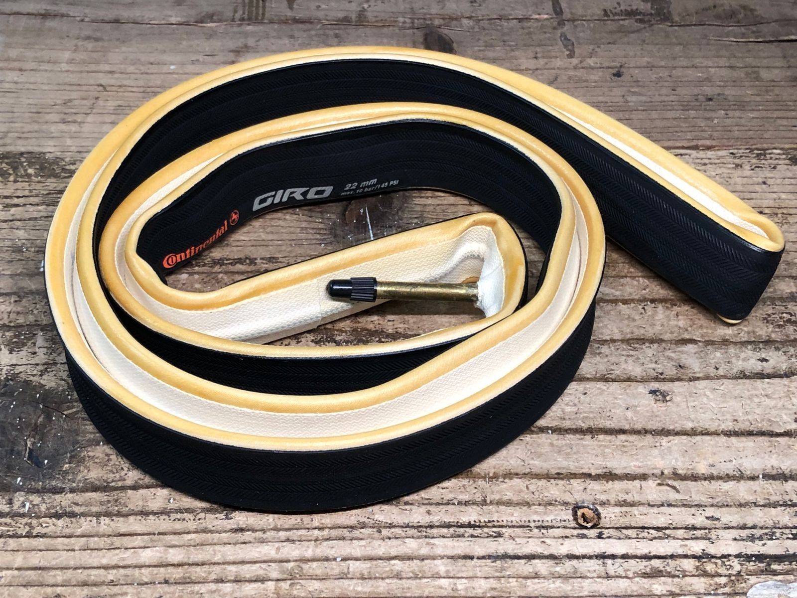 Continental GIRO 22mm チューブラータイヤ CONTINENTAL チューブラー