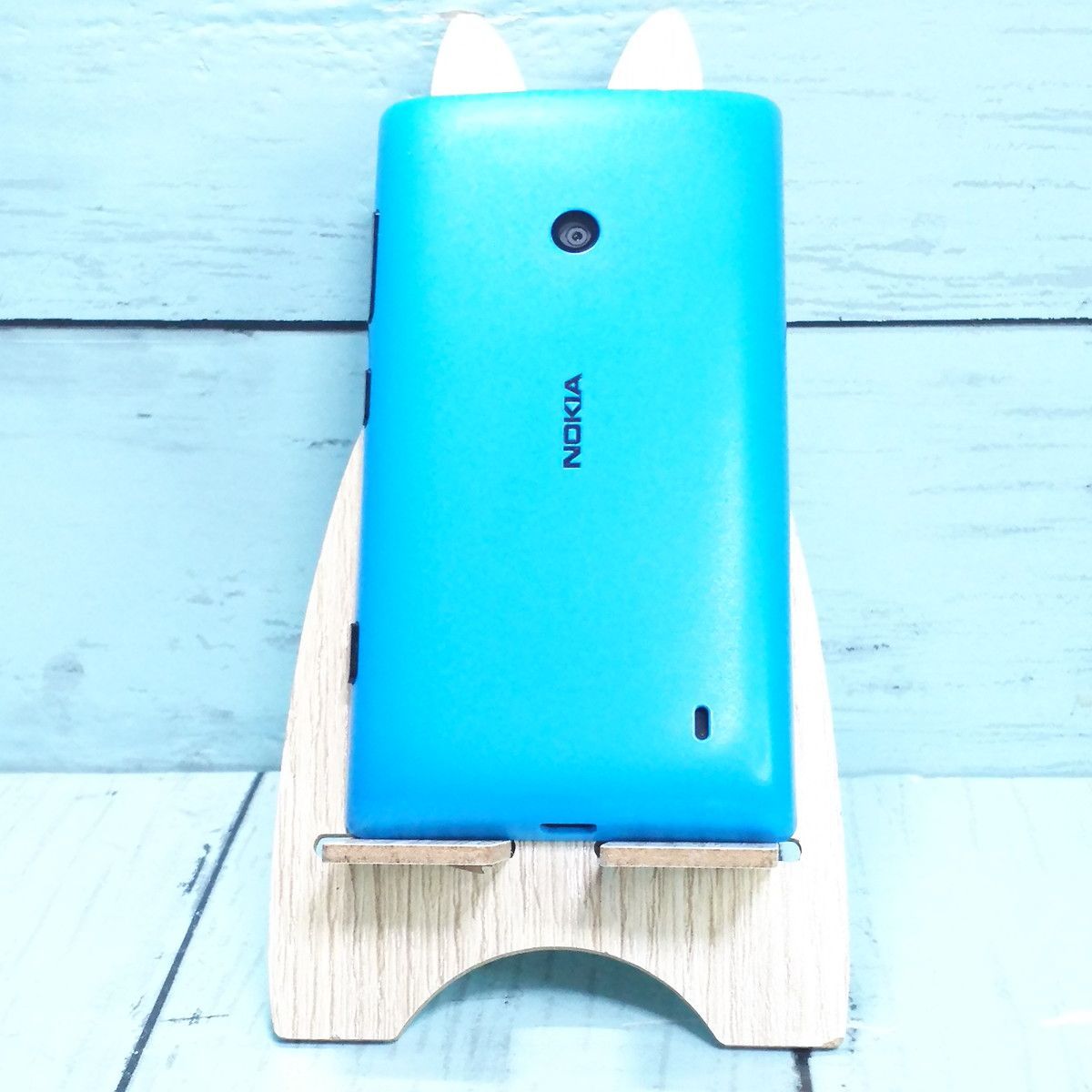 Nokia Lumia 520 ブルー シアン Windows Phone 本体 白ロム SIMロック 
