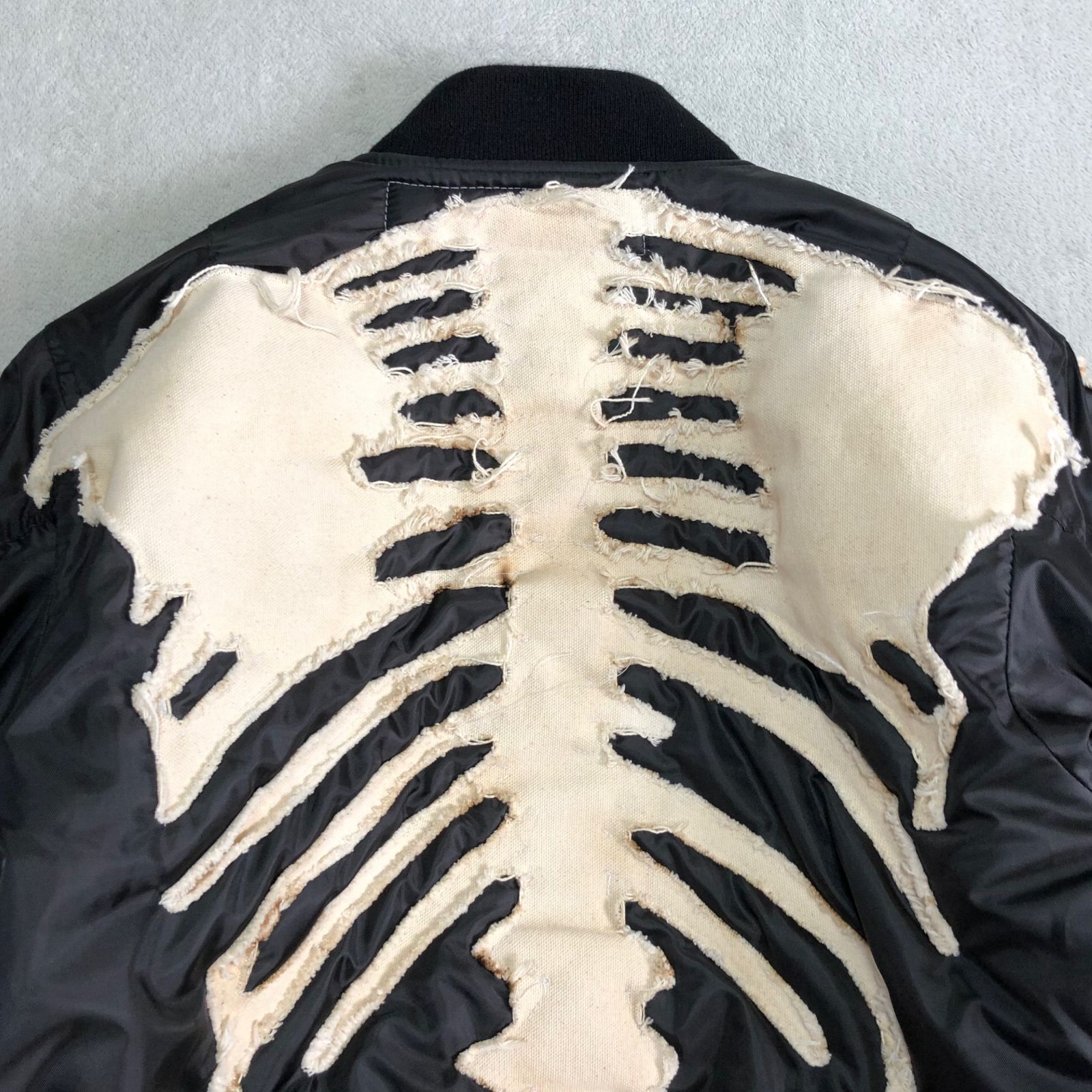 Yutaka Someya Human bone jacket MA-1 ボンバージャケット