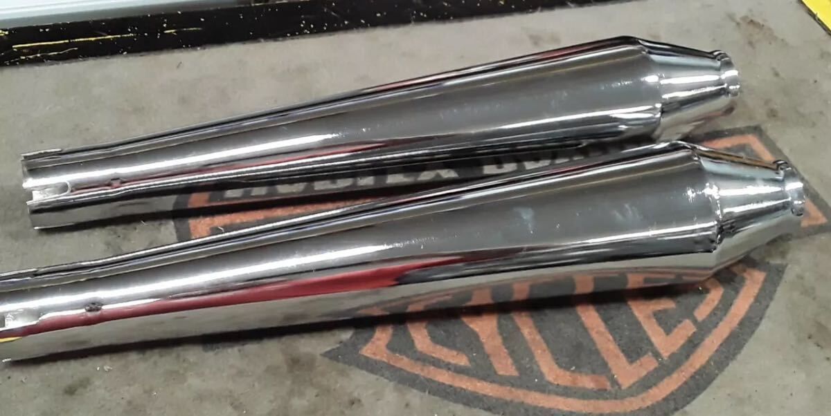 パンヘッドマフラー チョッパー ボバー フリスコ ショベル ナックル エボ このパンヘッドを見るといよいよ師走？！ - チョッパーと