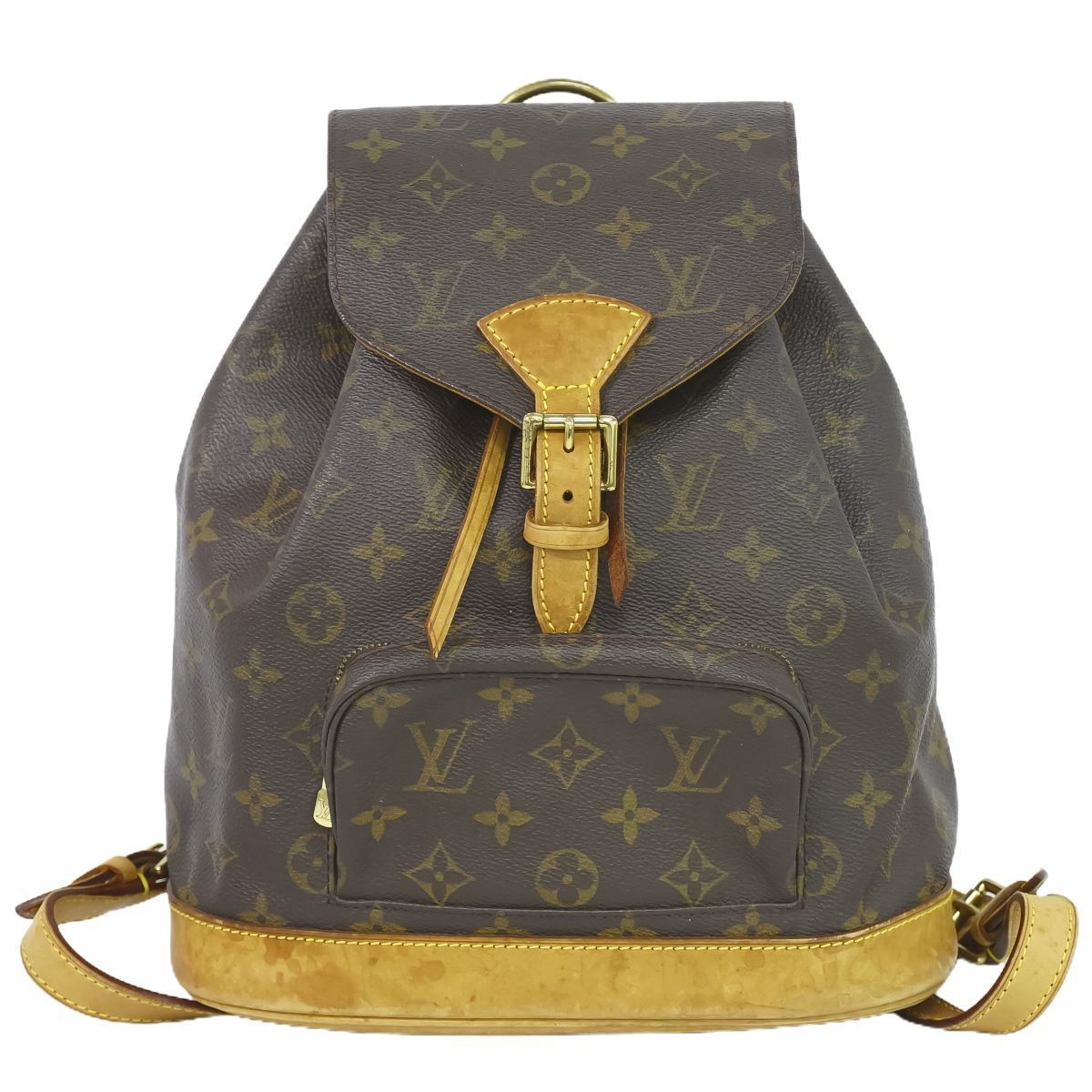 ルイヴィトン LOUIS VUITTON LV モンスリ MM リュックサック バック