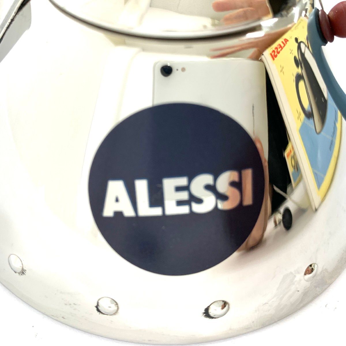 美品 ALESSI アレッシィ シュガーポット&クリーマー セット