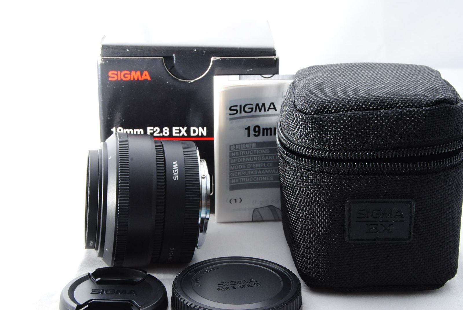 新品級 ☆ シグマ 19mm F2.8 EX DN ソニーEマウント用 library.umsida