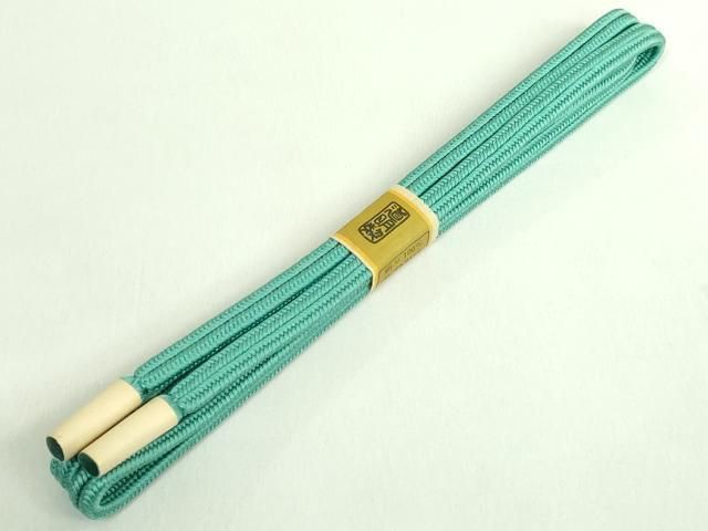 平和屋本店□極上 有職組紐道明 帯締め 冠組 焦茶色 宮内庁御用 国立  