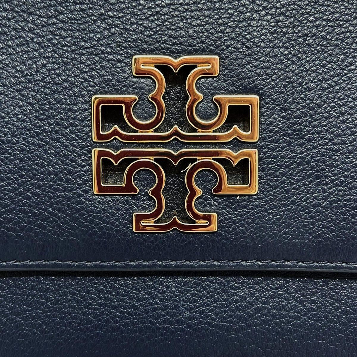 Tory Burch 折り財布 エナメルブルー ブルー（青）系 Tory Burch