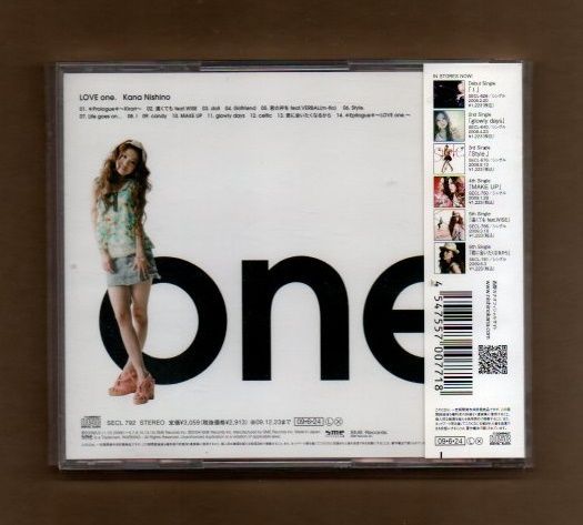 ■西野カナ LOVE one. mgyy-412