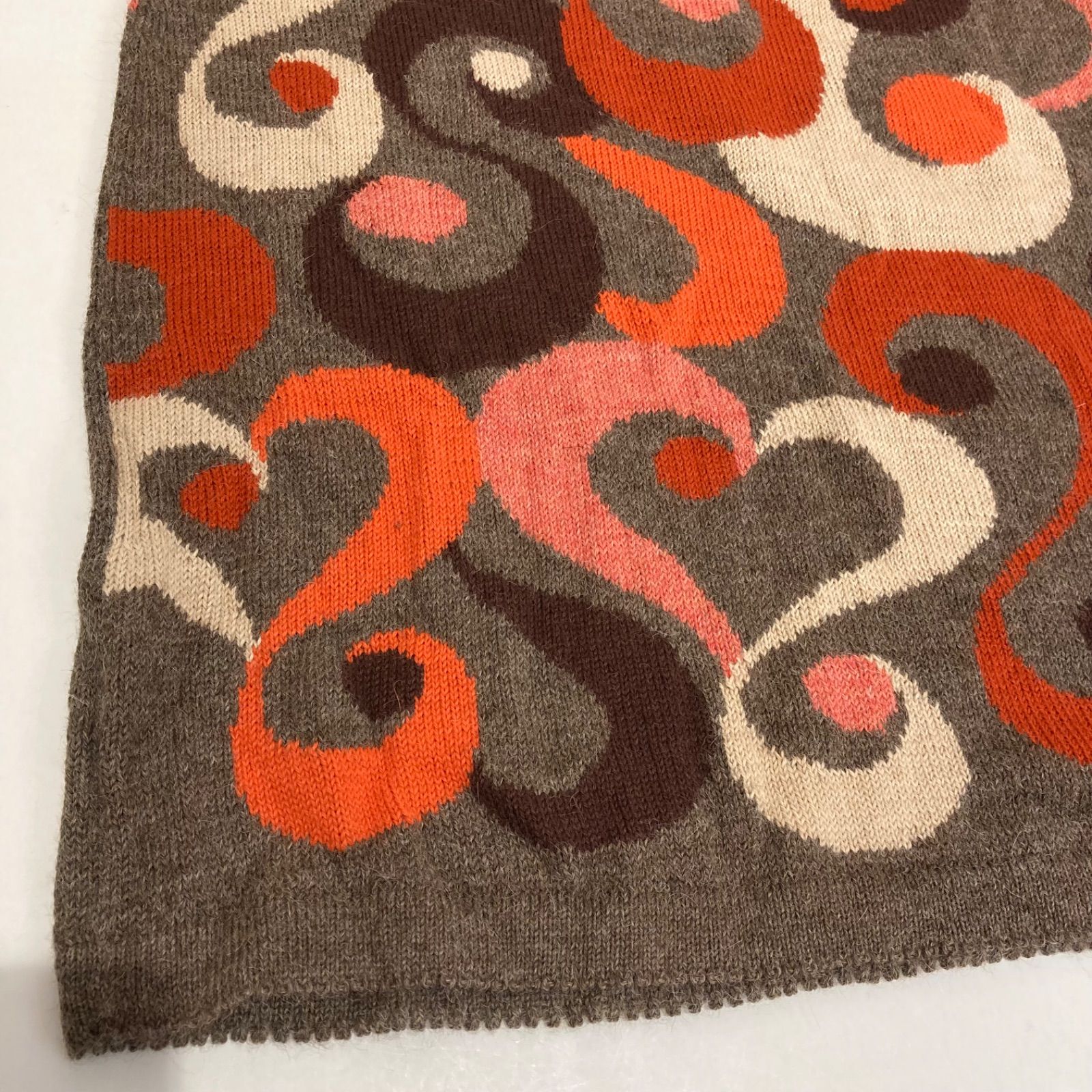 美品 T'IKA ティカ アルパカ100%ニットワンピース アルパカ専門店T'IKA