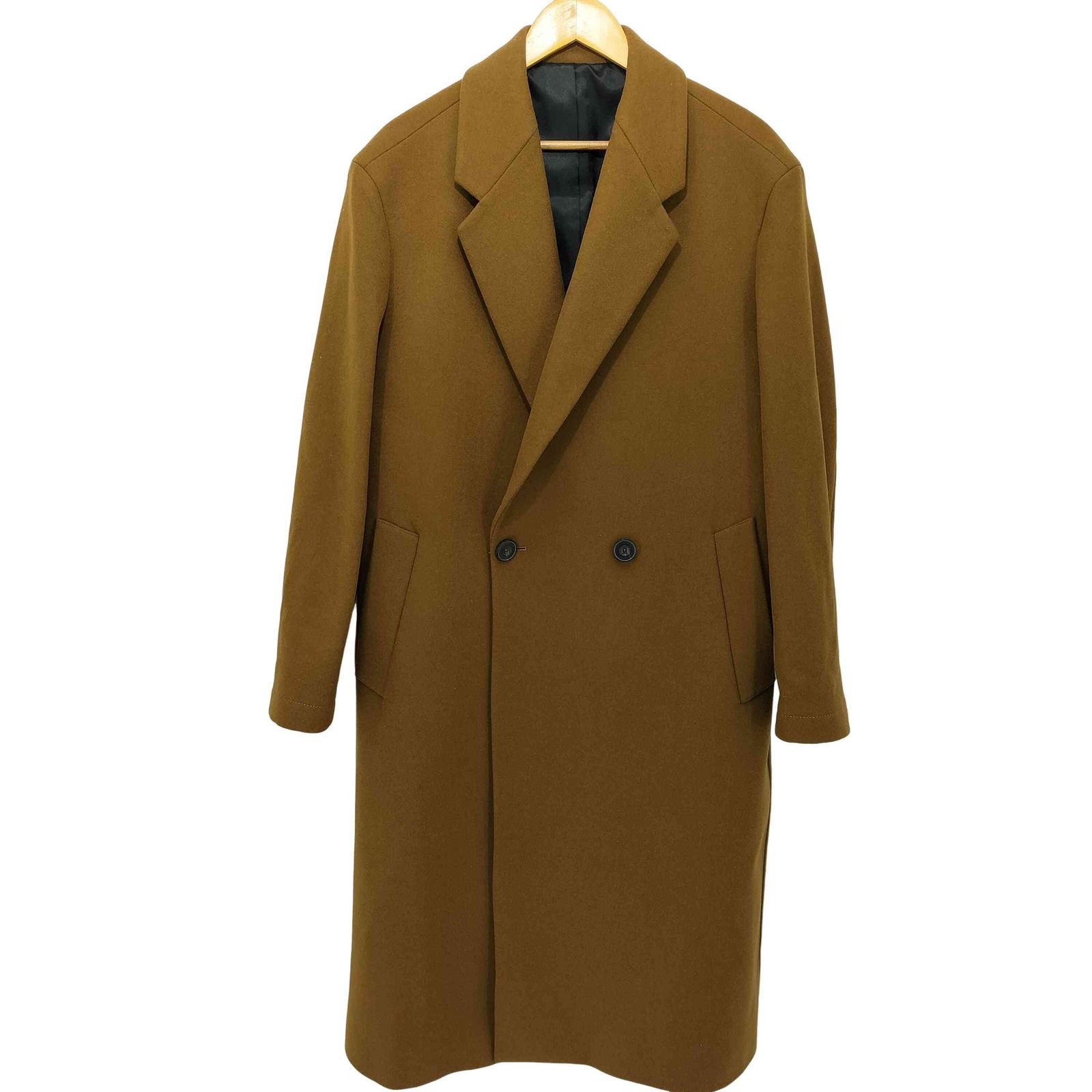 ザラ ZARA ダブルブレスト チェスターコート  メンズ JPN：M 