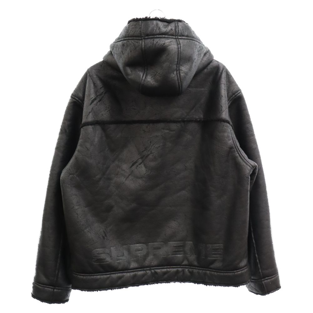 シュプリーム フェイク シアリング フーディー ジャケット