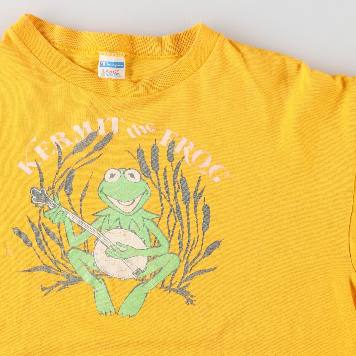 古着 70年代 チャンピオン Champion バータグ SESAME STREET セサミ