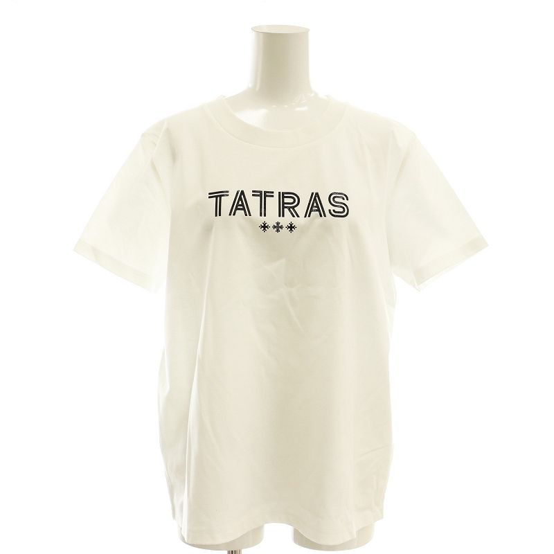 ◆関税込◆*TATRAS*GIUDITTA ロゴプリント コットン Tシャツ ◇関税込◇*TATRAS*GIUDITTA ロゴプリント コットン Tシャツ