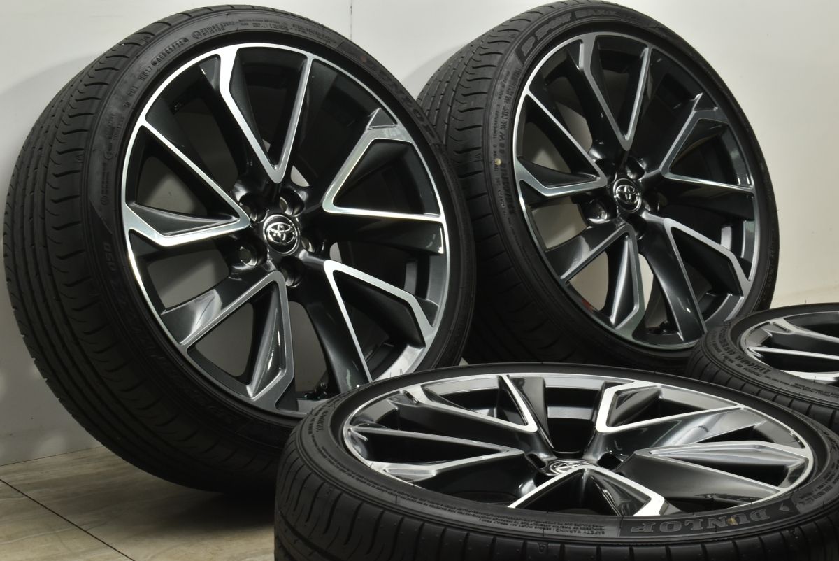 バリ溝 美品】トヨタ カローラスポーツ 純正 18in 8J +40 PCD100