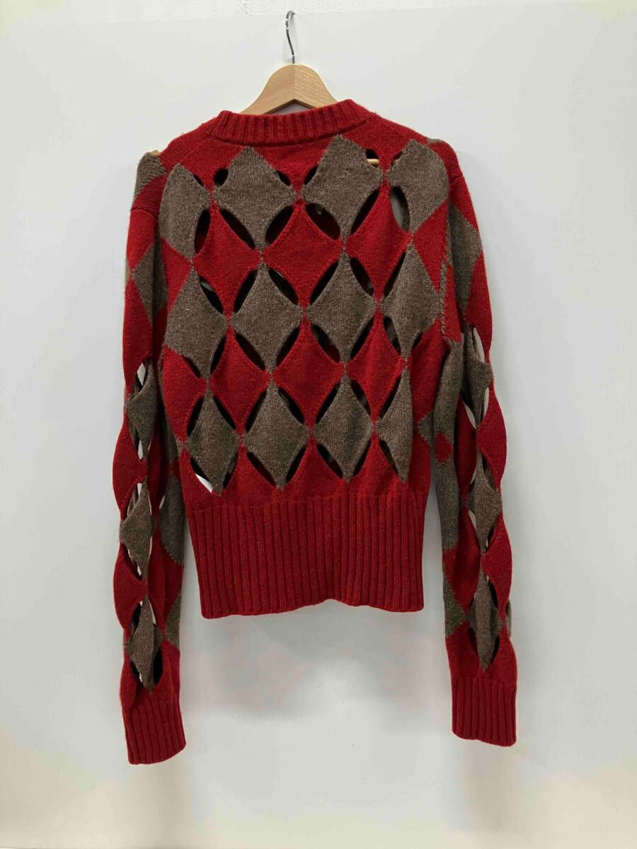 Stefan Cooke アーガイルニット STEFAN COOKE ステファンクック 19AW アーガイル デザインクルーネック