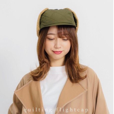 新品 レディース フライトキャップ フライト キャップ CAP 帽子 ボア