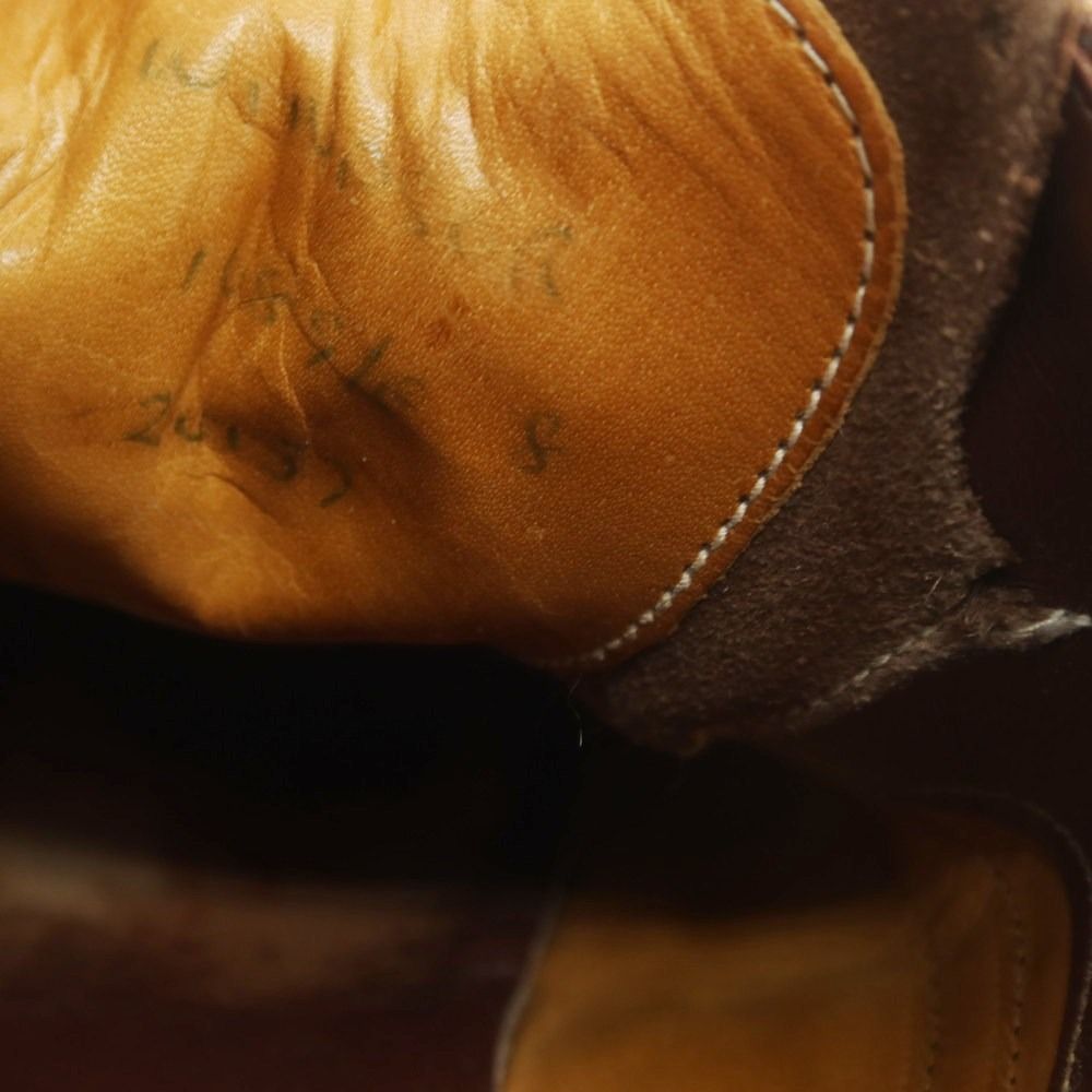 イード アンド レーベンスクロフト Ede - Ravenscroft CHEANEY製 スエード ウイングチップ ドレスシューズ ブラウン サイズ8 メンズ