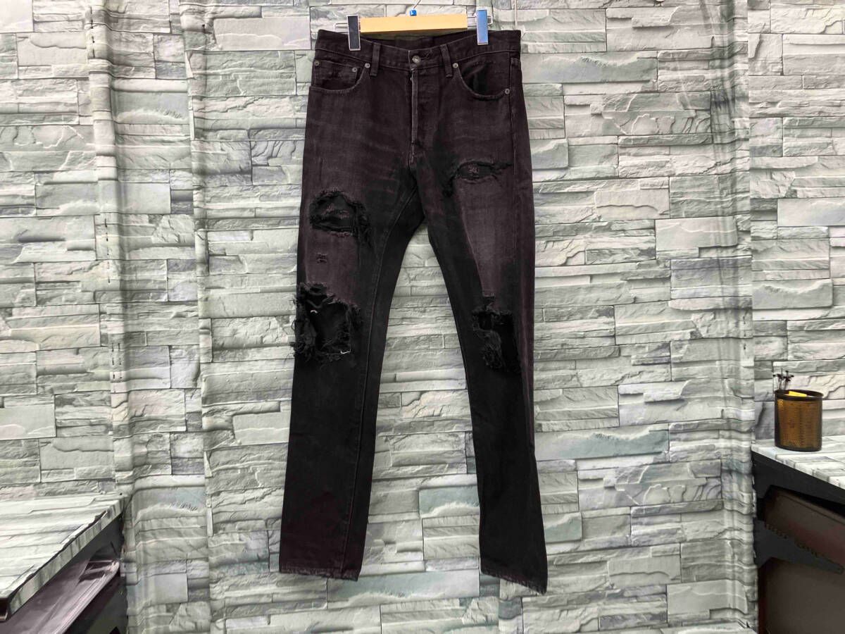 MINEDENIMマインデニム Grunge Slim Straight 5pocket ジーンズ 