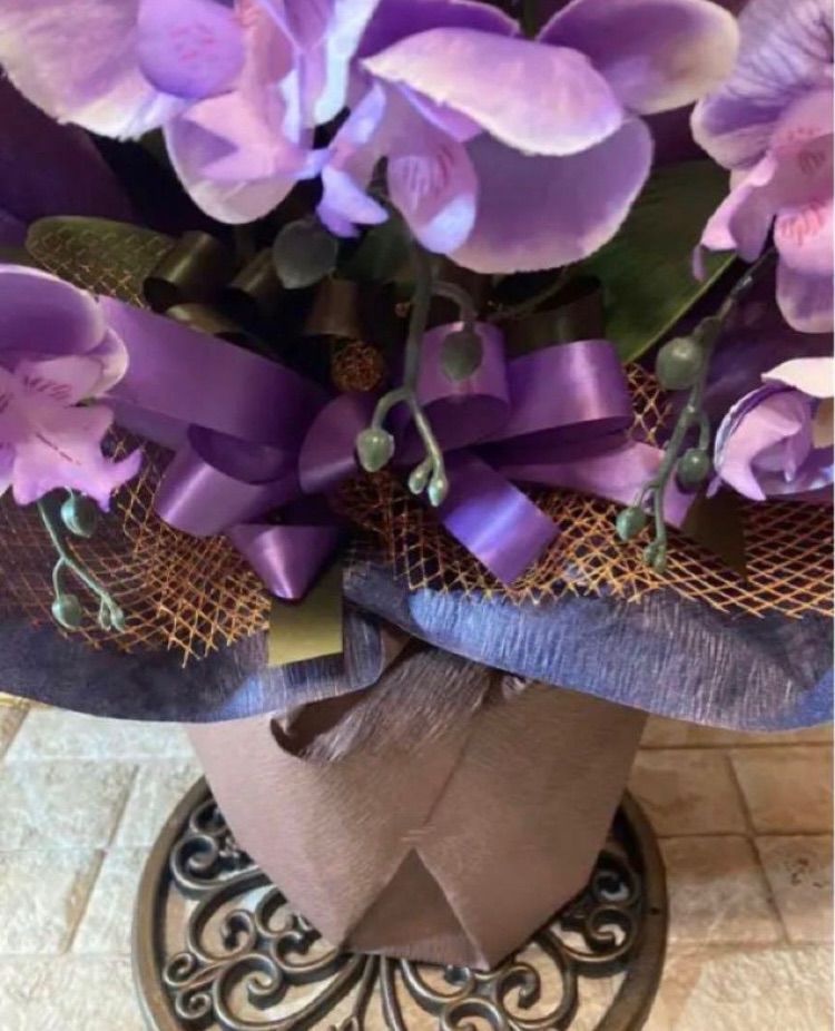 光触媒 人工観葉植物 ウォールグリーン フェイクグリーン 胡蝶蘭8056