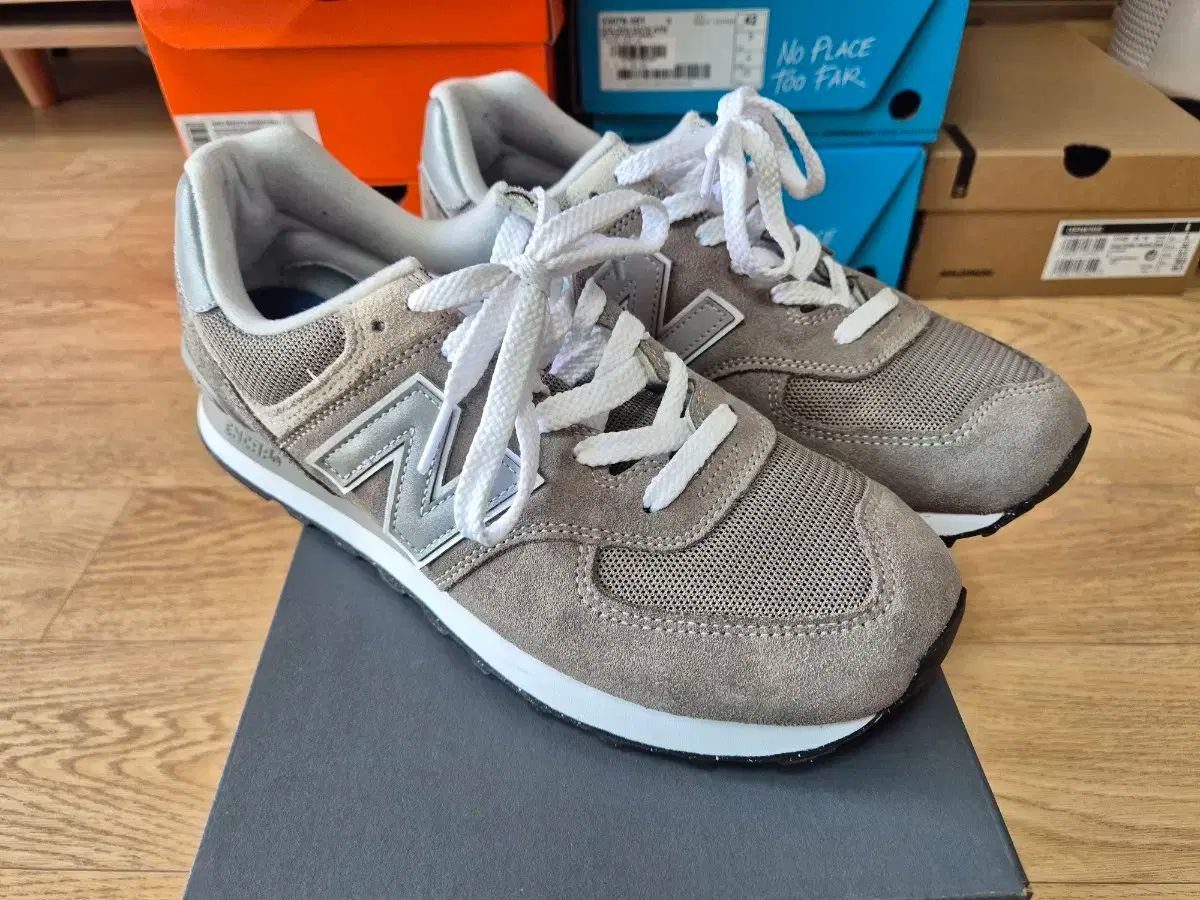 New Balance(ニューバランス) 574 グレー ML574EVG 265