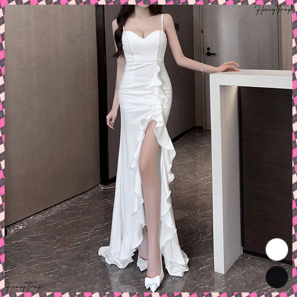 韓国 服 レディース ワンピース ノースリーブ キャバドレス シルバー 細見え GINZA COUTURE/銀座クチュール】タック/ ノースリーブ