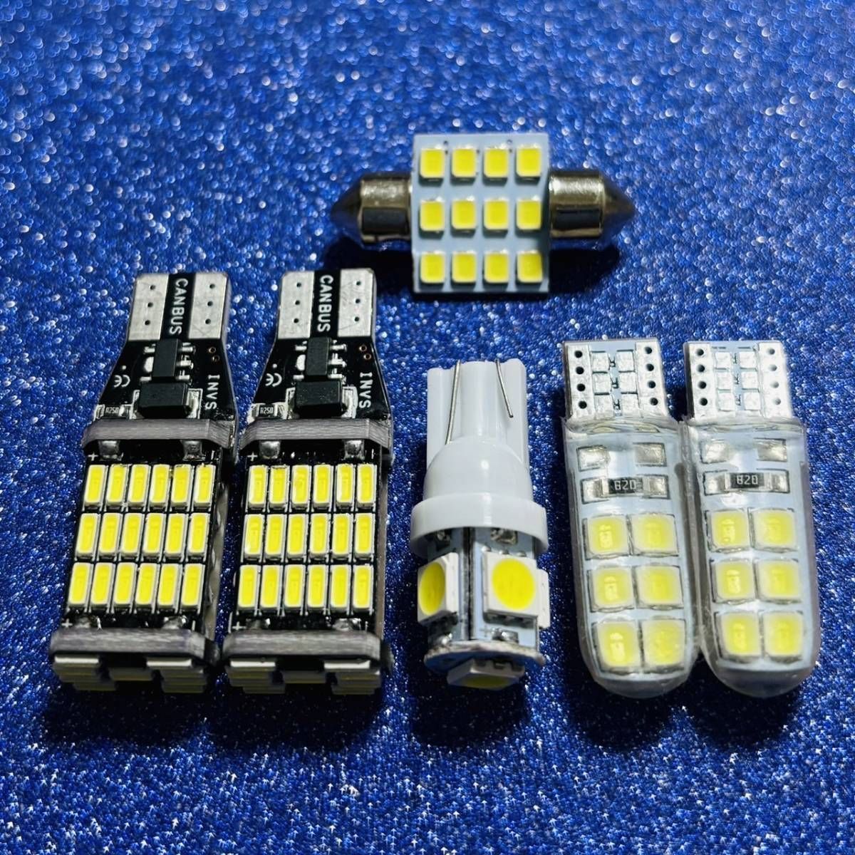 エッセ カスタム L235S L245S T10 LED ルームランプ バックランプ ナンバー灯 6個セット ホワイト ダイハツ カスタム パーツ  車検対応 - メルカリ