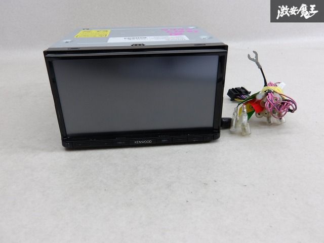 【通電OK!!】KENWOO ケンウッド MDV-D303 カーナビ ナビ SDナビ 彩速ナビ 2016年製 ワンセグ CD USB 地図データ2015年 即納 棚A-1