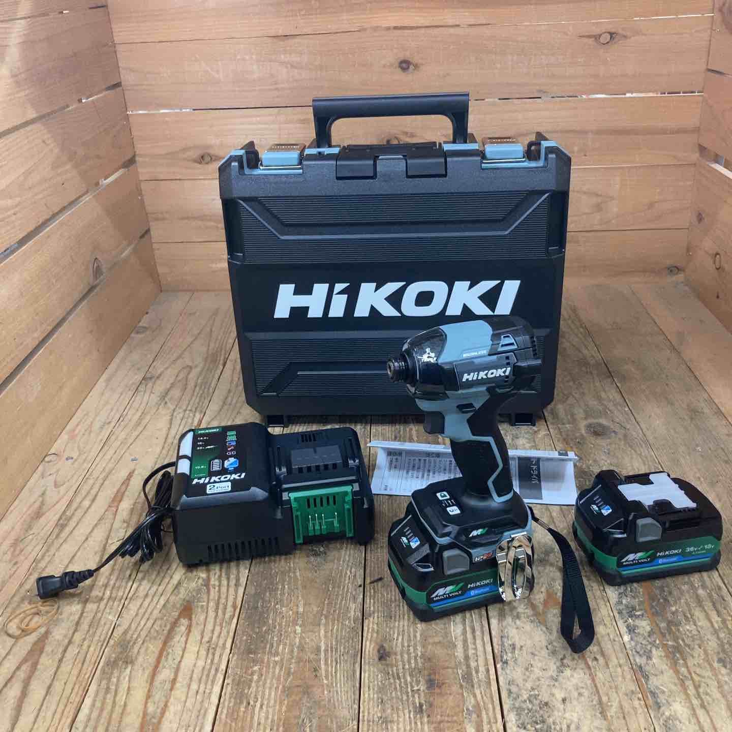 ハイコーキ HIKOKI 旧 日立工機 コードレスインパクトドライバー WH36DD 2XHSZ IG 所沢店 色≪ ≫