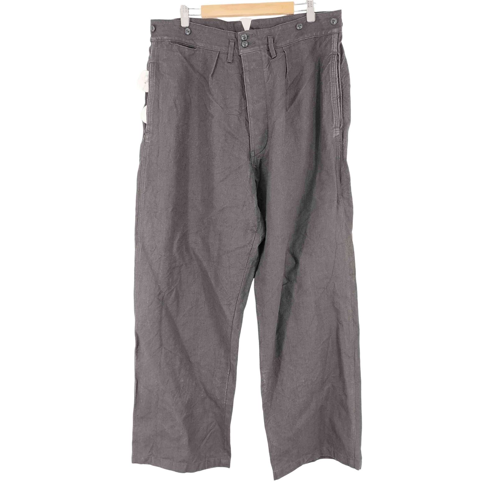 未使用 [Nigel Cabourn] FRENCH WORK HEMP 80500050000 Nigel Cabourn FRANCH WORK PANT - HEMP CANVAS