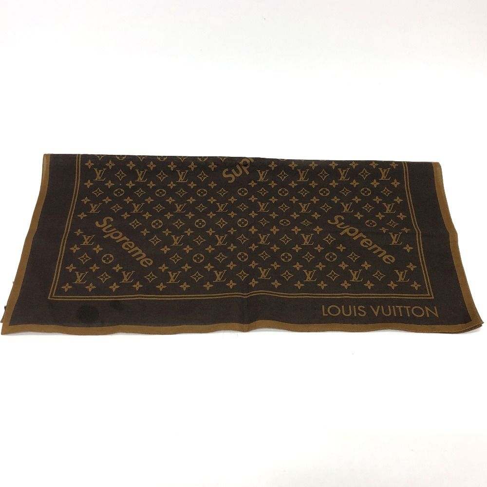 Louis Vuitton ✖️ supreme バンダナ ハンカチ 正規品 2025年最新】ヴィトン シュプリーム バンダナの人気アイテム