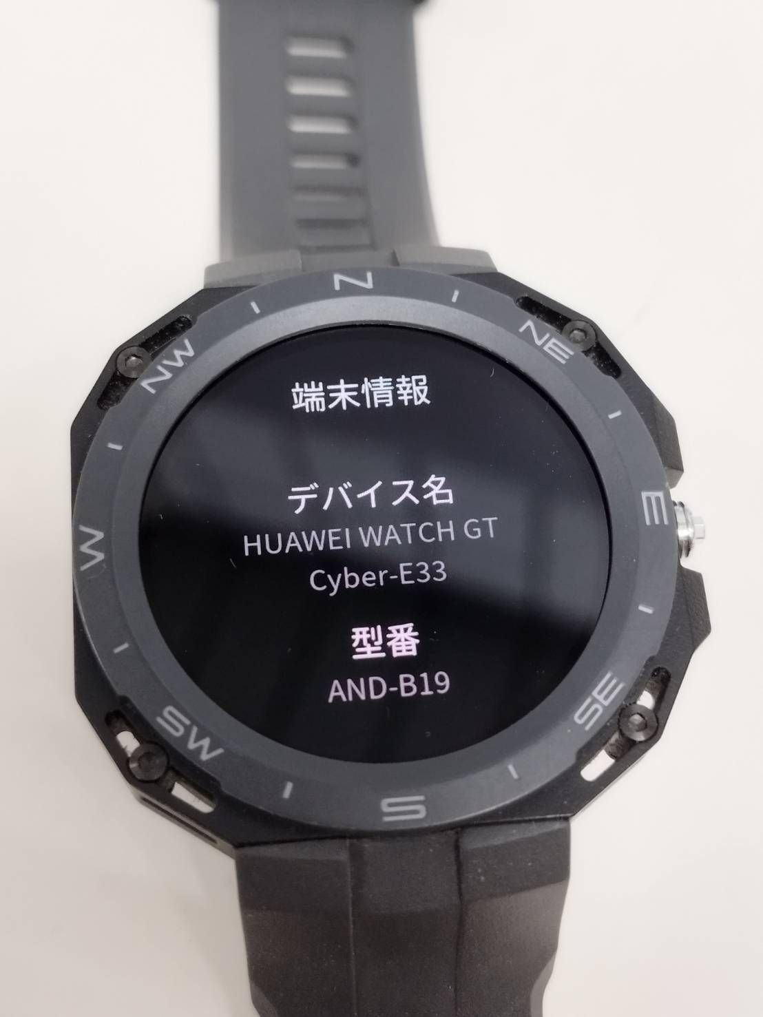 良品】HUAWEI WATCH GT Cyber/AND-B19/スマートウォッチ - メルカリ