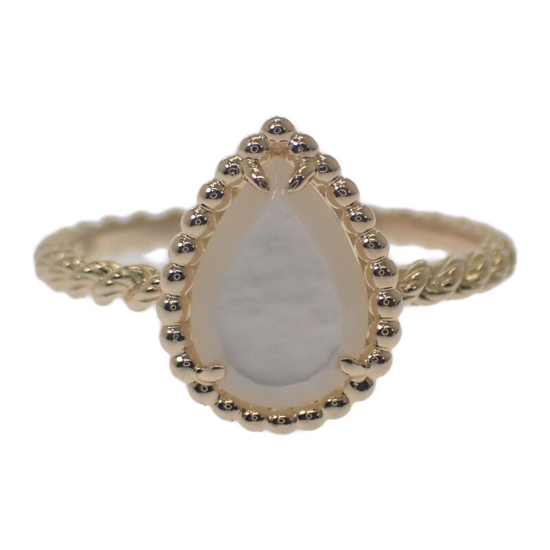 オジュール ガーネット スモーキークオーツ リング 10号 オジュール