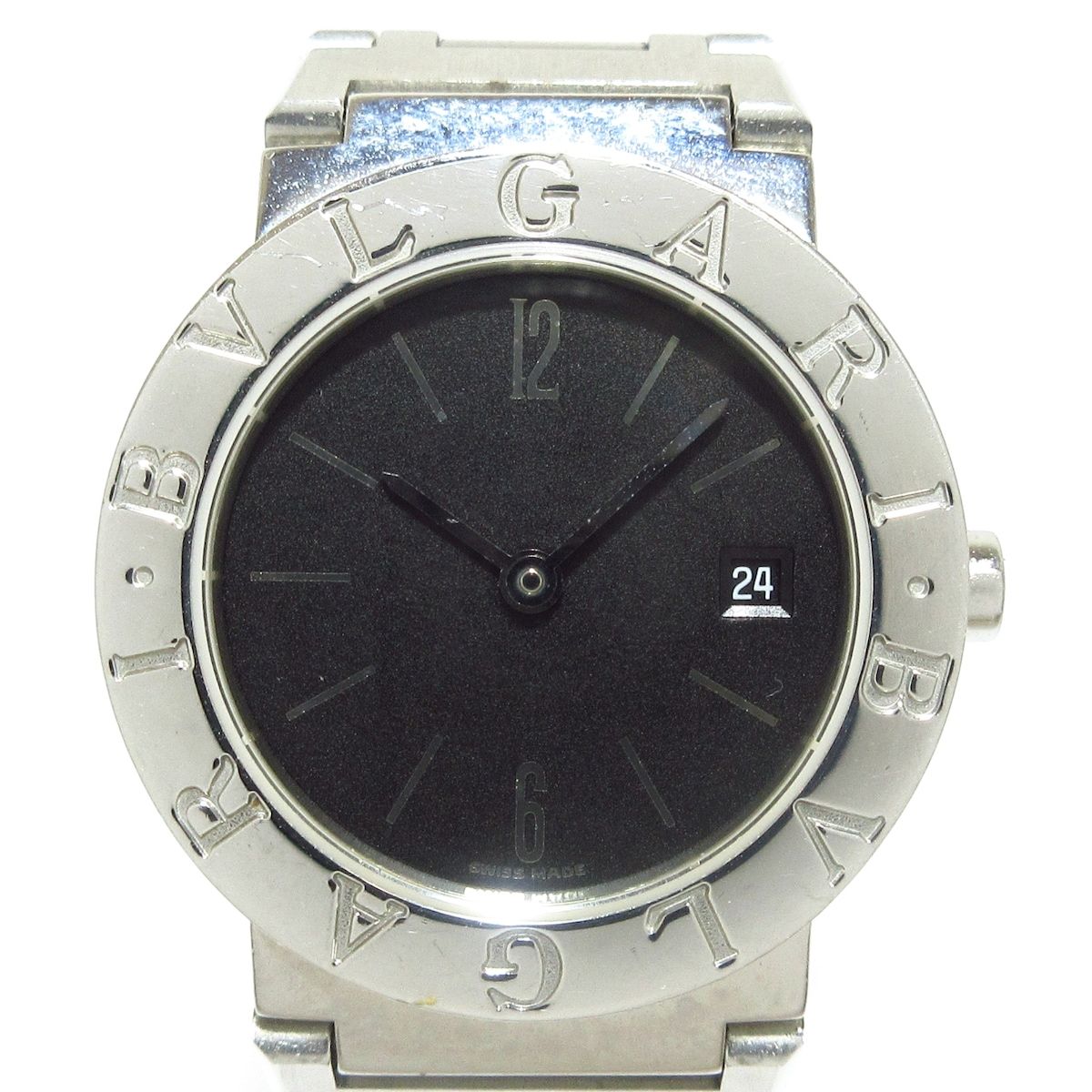 BVLGARI ブルガリ 腕時計 ブルガリブルガリ BB26SS レディース SS 黒