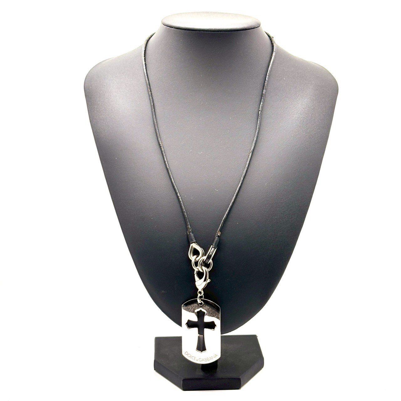 ⭐t⭐DOLCE&GABBANA ドッグタグ クロス ネックレス Dolce & Gabbana ドッグタグネックレスクロス