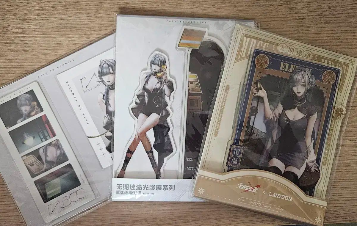 麦見堂 ELEVEN アクリル ローソン コラボ 幻想 張営